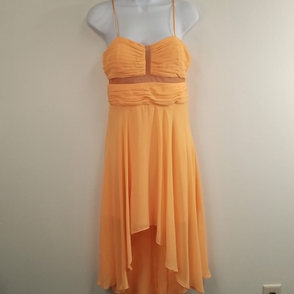 Haley Logan by Adrianna Papell size 9/10 high low dress.